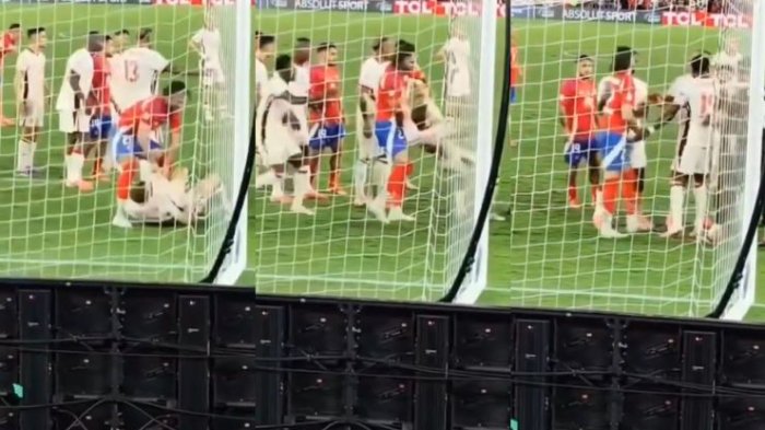 La llamativa actitud de Ben Brereton con canadiense que sacó aplausos entre los hinchas