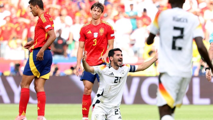 España dio el gran golpe de la Eurocopa y sacó a Alemania en cuartos de final