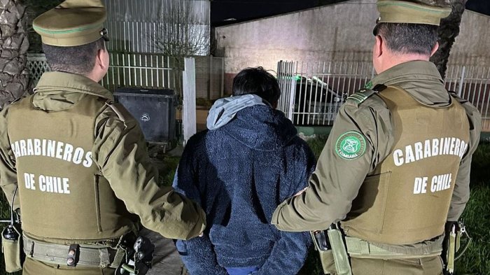 Detienen en San Antonio a acusado de matar a cuatro adolescentes en Quilicura