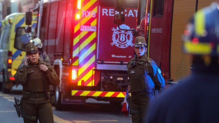 Apuñalan a bombero durante intento de robo en La Pintana