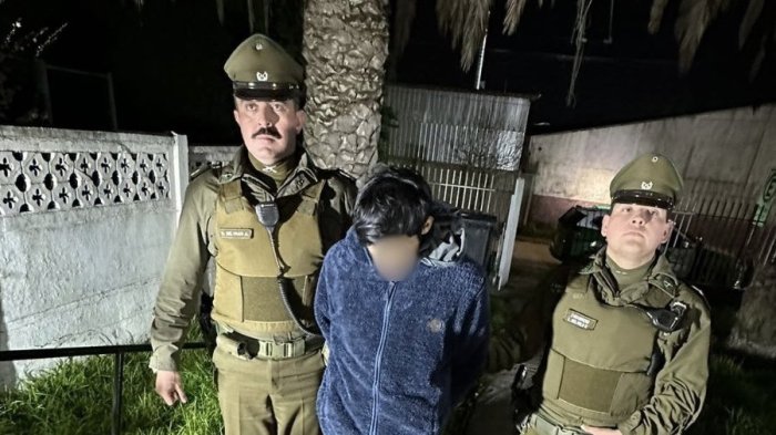 Amplio prontuario: Lo que se sabe del único detenido por crimen de 4 adolescentes en Quilicura