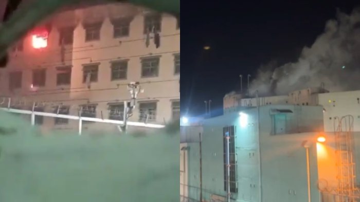 VIDEO | Incendio en cárcel de Valparaíso provocó la evacuación de 200 reclusos
