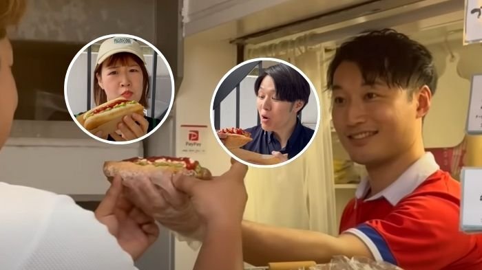 ¿Un visionario? Japonés amante del completo italiano a la chilena los vende en Japón