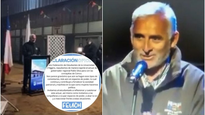 Las divisivas declaraciones de gobernador regional de O'Higgins: Desató “repudio” en estudiantes