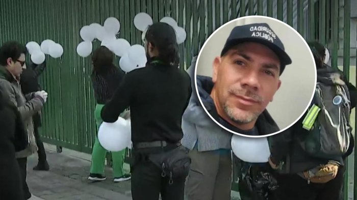 Así fue la emotiva despedida del funcionario que murió durante persecución policial en La Cisterna