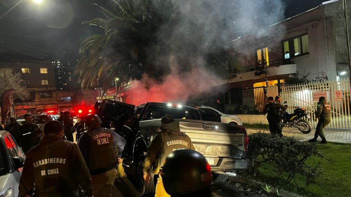 Con chispas: Revelan impactantes imágenes de persecución en San Miguel