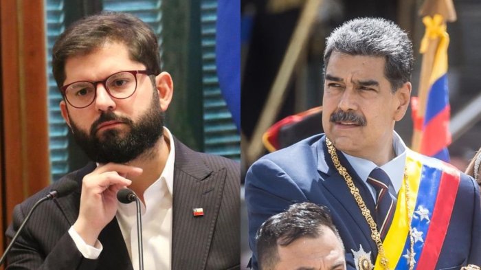 Boric criticó a Maduro por elecciones en Venezuela: “No puede amenazar con baños de sangre”