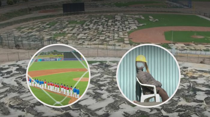 Se robaron hasta el pasto: Cancha de Santiago 2023 está inutilizable y convertido en foco de delincuencia