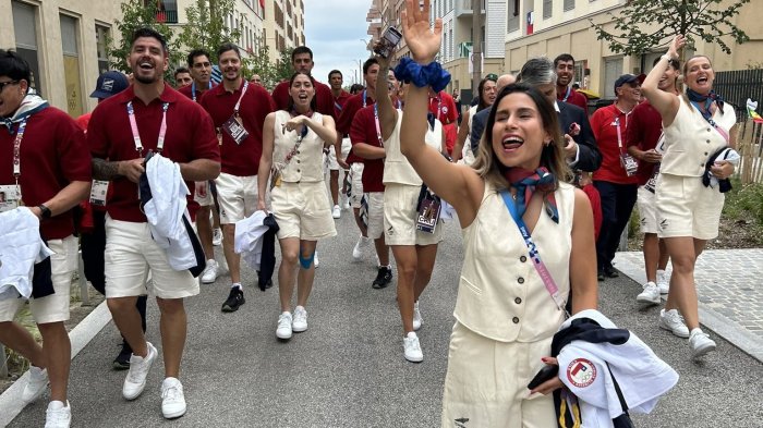 Juegos Olímpicos 2024: En qué lugar desfilará el Team Chile en la inauguración de París