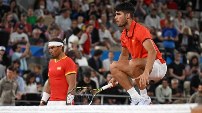 La dupla de Rafael Nadal y Carlos Alcaraz debutó con victoria en los Juegos Olímpicos 2024