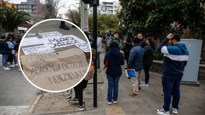 Molestia de venezolanos por cierre de embajada en Santiago: “Estamos esperando respuestas”