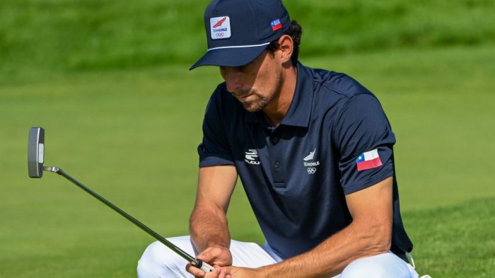 Sólido inicio: Joaquín Niemann debutó en París 2024 y cerró el día en primeros lugares