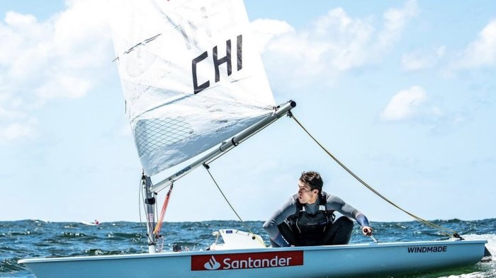 Clemente Seguel comienza con todo la vela en los Juegos Olímpicos 2024: Está entre los 15 primeros