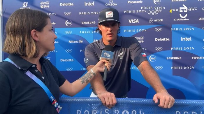 Mito Pereira quedó “con buenas sensaciones” tras debut en golf olímpico y resalta a Joaquín Niemann