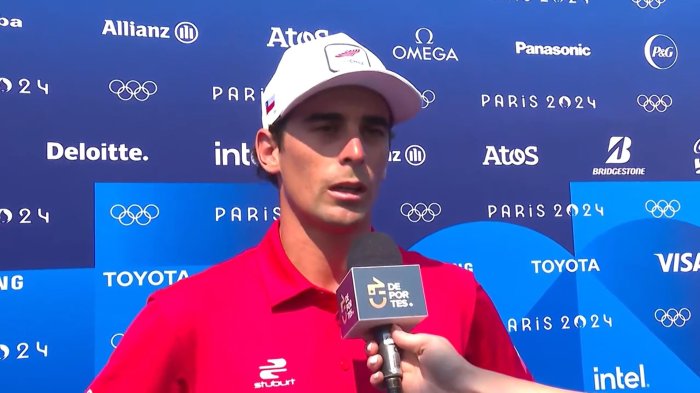 Joaquín Niemann mira con optimismo la recta final del golf olímpico: “Podemos tener chances”