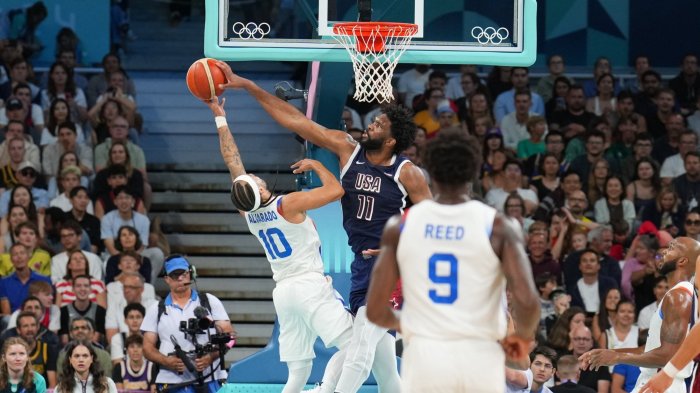 Dream Team de EE.UU. arrolla a Puerto Rico y avanza a paso firme en el básquetbol olímpico