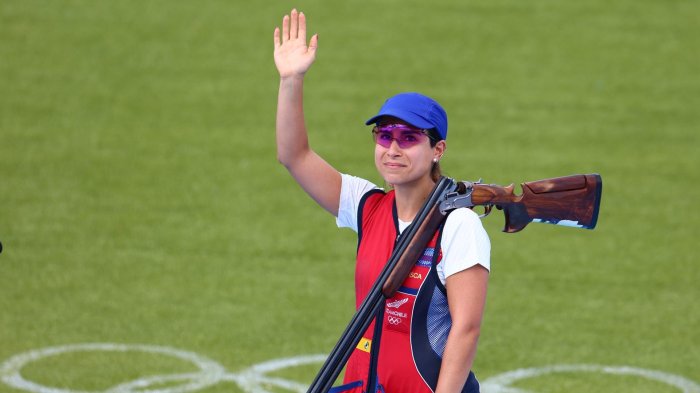¡HISTORIA PURA! Francisca Crovetto brilla y obtiene el oro olímpico en el tiro skeet