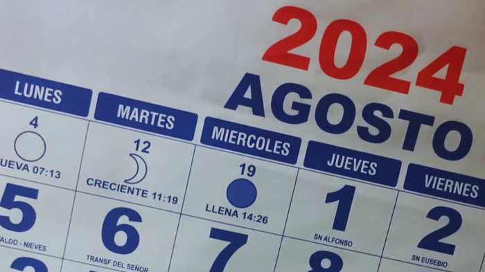 ¿Qué día es feriado en agosto? Revisa el calendario completo de lo que queda del 2024