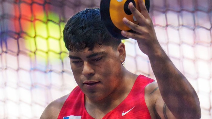 Claudio Romero tuvo tres lanzamientos de disco nulos y quedó fuera de París 2024