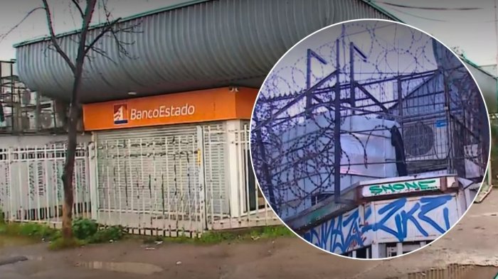 Pillaron a los delincuentes en el techo: Así carabineros frustró robo a banco en Maipú