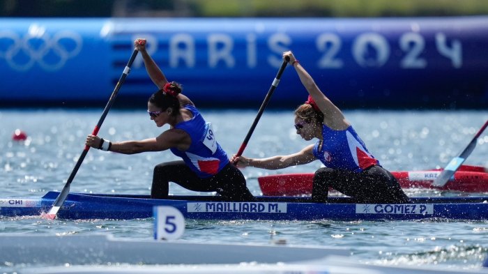 María José Mailliard y Paula Gómez: Hora y dónde ver semifinal de canotaje París 2024