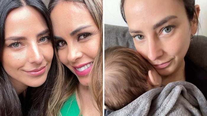 ¡Llegó el momento! Maura Rivera conoció a hijo de Daniela Castillo y compartió tiernas postales