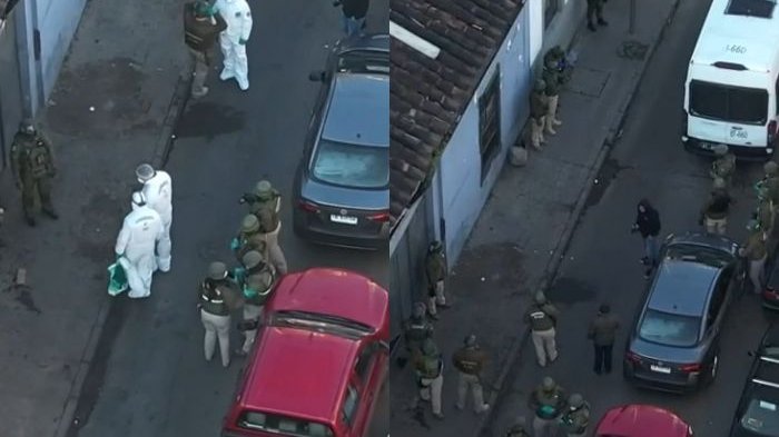 Allanamiento en Recoleta termina con 8 detenidos: Tendrían vínculos con banda “Los Pulpos”