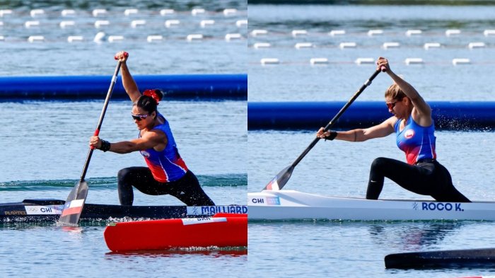 María José Mailliard y Karen Roco irán la final B de canotaje y buscarán ser top 10 en París 2024