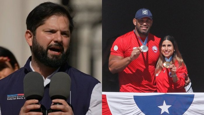 El homenaje de pdte. Boric a Crovetto y Acosta en La Moneda: “Se nos hincha el pecho de orgullo”