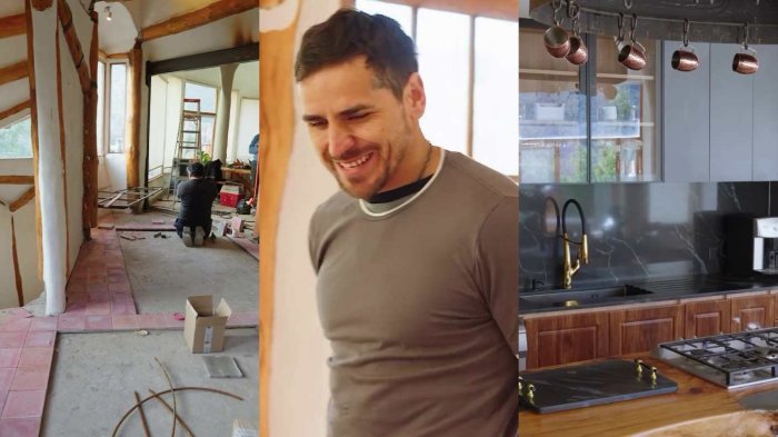 “Una obra de arte”: Pangal Andrade impactó con aplaudidos avances de su casa sustentable en Cajón del Maipo