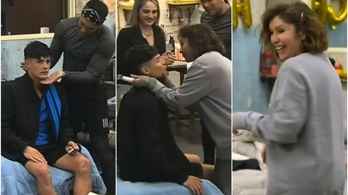 Íñigo y Angélica causaron gritos con inesperado beso en el sótano: “¡Colágeno puro!”