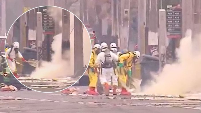 Emergencia por derrame de peligroso químico en calles de Pudahuel: Vecinos fueron evacuados