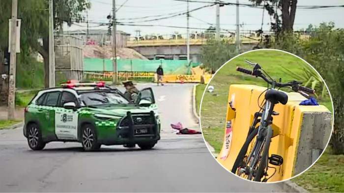Hombre fue asesinado mientras iba a su trabajo en Pudahuel: Intentaron robar su bicicleta