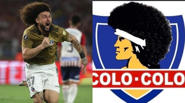 Peluca locura: Maximiliano Falcón desata ola de memes tras gol clave de Colo Colo en Libertadores
