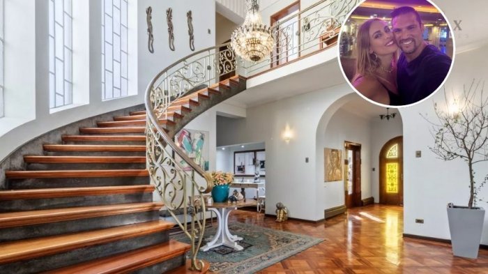 Así es por dentro la lujosa casa que venden Maura Rivera y Mark González: Con cine y 7 dormitorios