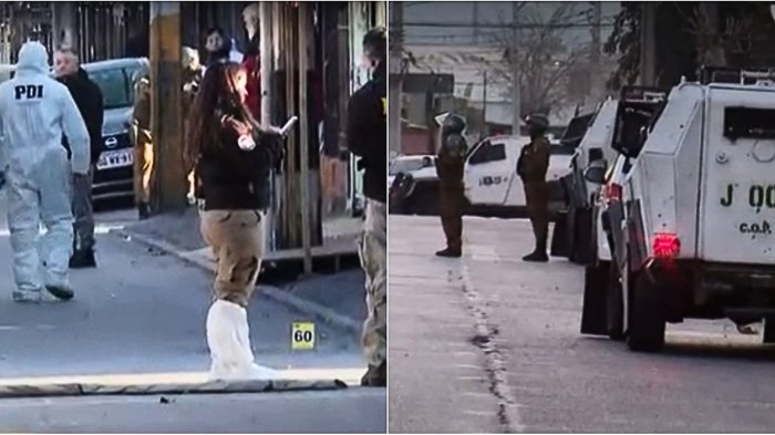 Triple homicidio frustrado en La Pintana: Desconocidos ejecutaron más de 100 disparos