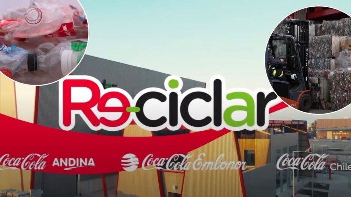 Re-Ciclar: La planta que elaborará las primeras botellas de bebida con plástico reciclado en Chile