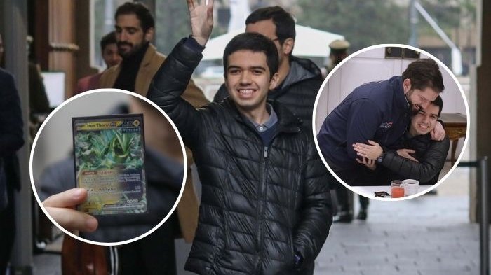 Desayunó con pdte. Boric y Camila Vallejo: El homenaje al chileno ganador del torneo de cartas Pokémon