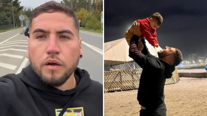 La drástica decisión de papá de Dante Jara: Sólo lleva el 25% del dinero tras 105 días caminando