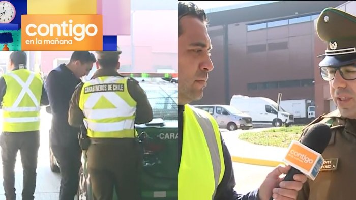 Terminó en persecución: Conductora evadió fiscalización y se dio a la fuga en Aeropuerto de Santiago