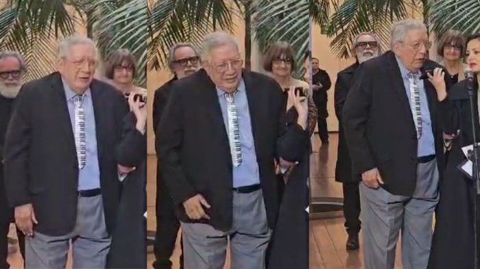 ¿Te diste cuenta? El tierno detalle que vistió Valentín Trujillo al recibir Premio Nacional de Música