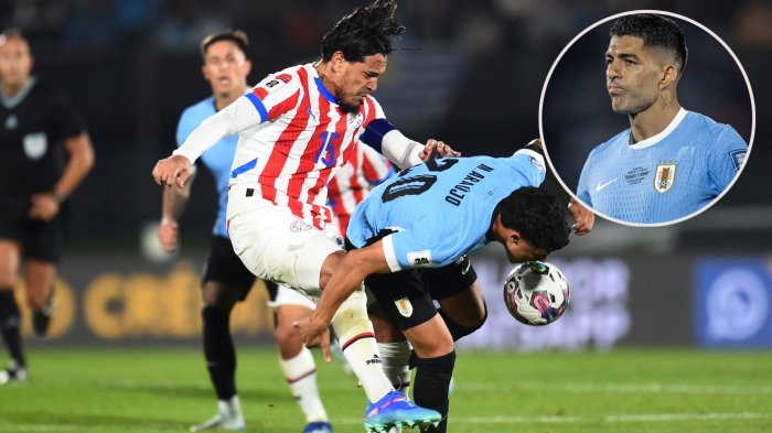 Uruguay se complicó de local y no pudo ante Paraguay en la despedida de Luis Suárez