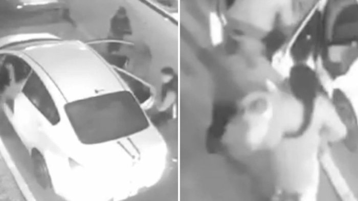 Cobarde ataque: Golpearon a madre con guagua en medio de violento asalto en Quinta Normal