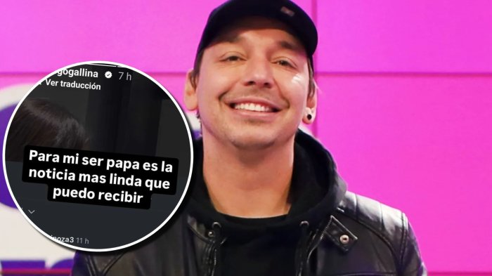 Rodrigo Gallina responde a ácidos dichos tras anunciar que será papá: “¿No habrá noticia más importante?”