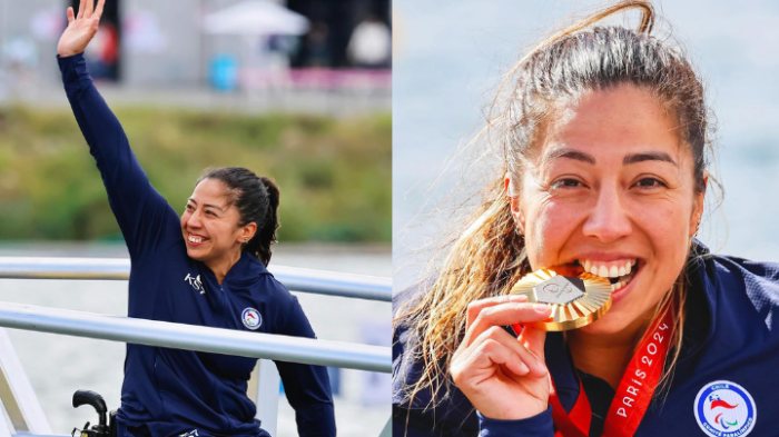 ¡Oro para Chile! Katherinne Wollermann se impuso en el para canotaje en los Paralímpicos 2024