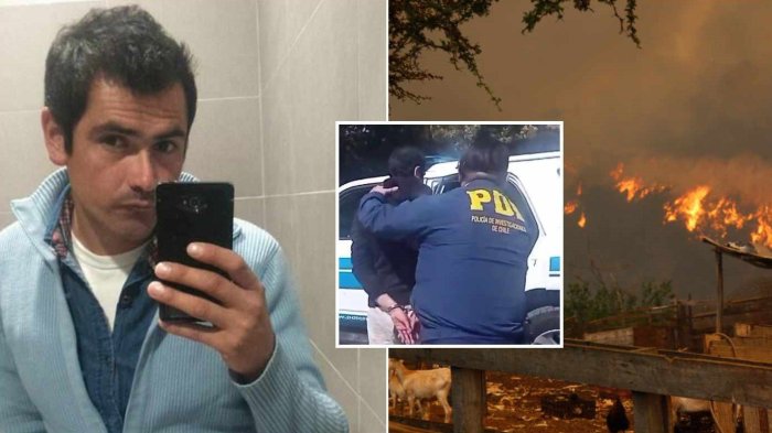 Bombero y funcionario de Senapred: Quién es y qué se sabe del tercer detenido por incendios en Valparaíso