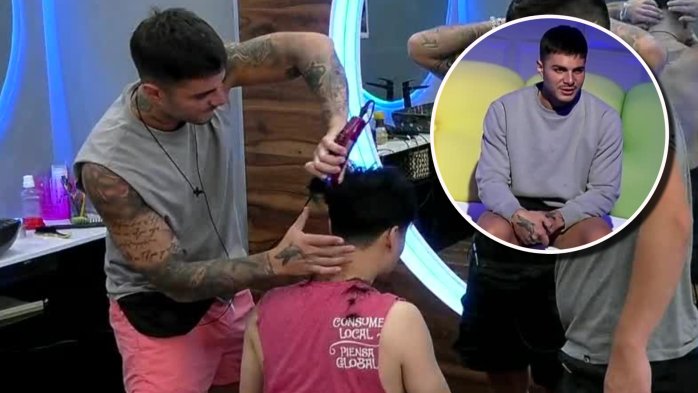 “Un acto desmedido”: Gran Hermano ordena dura sanción para Manuel tras cortarle el pelo a Yuhui