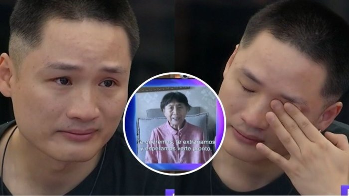 “La amo mucho”: Yuhui se quebró con saludo sorpresa de su abuela en Gran Hermano Chile