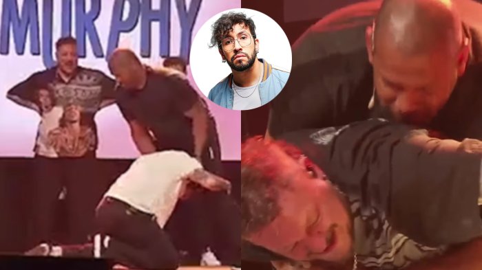 Compañero de Edo Caroe sufre grave lesión tras “enfrentarse” a Yasmani Acosta durante show en vivo