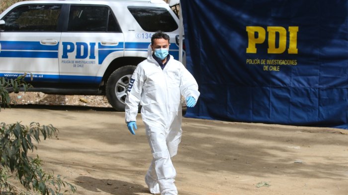 Macabro: En medio de fiscalización encuentran torso humano calcinado en Los Andes